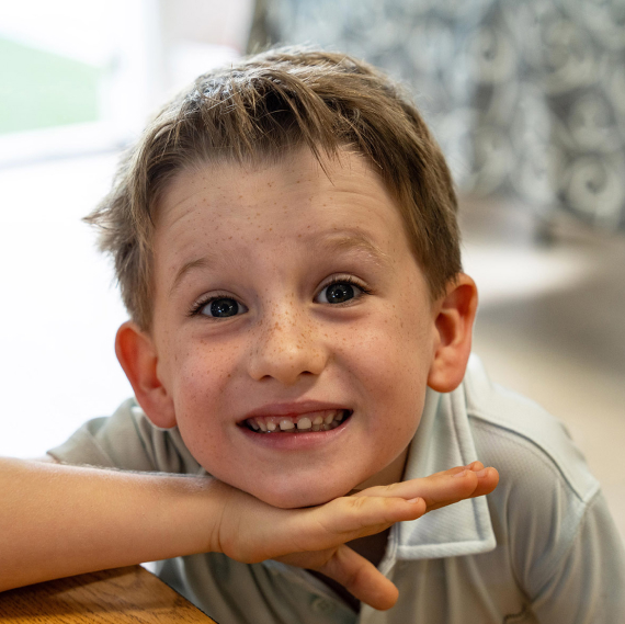 Students at the International School Turks and Caicos Islands showing empathy, kindness, and care for one another.