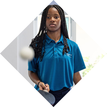 Student wearing official school uniform at International School Turks and Caicos Islands